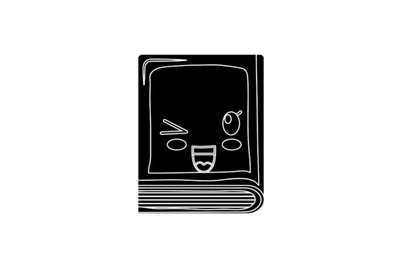 Back to School Book Cute Silhouette: A Versatile Design Resource for Creative Projects