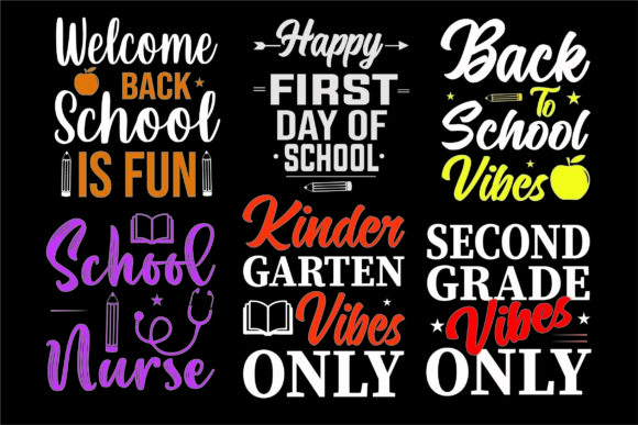 Back to School T-Shirt Design Bundle: A Practical Resource for Creators and Retailers