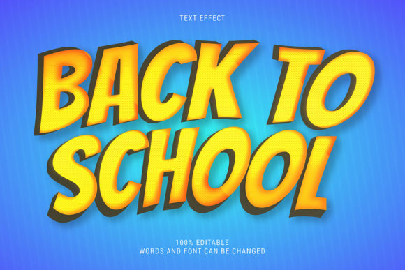 Back to School Text Effect 100 Editable: A Complete Guide to Customizable Typography