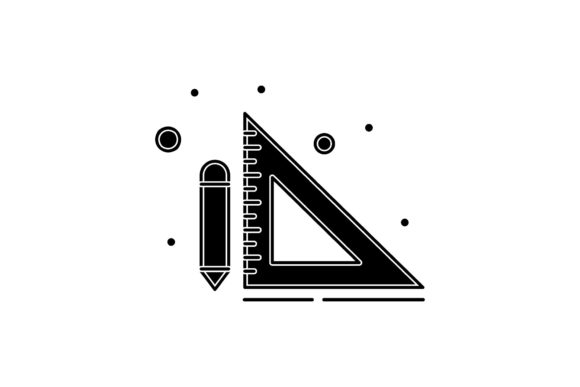 Back to School Triangle Ruler Silhouette: A Practical Design Asset for Educators, Creators, and Small Business Owners