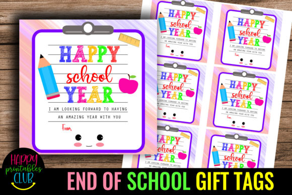 Happy School Year: Back to School First Day Gift Tags Made Simple and Effective