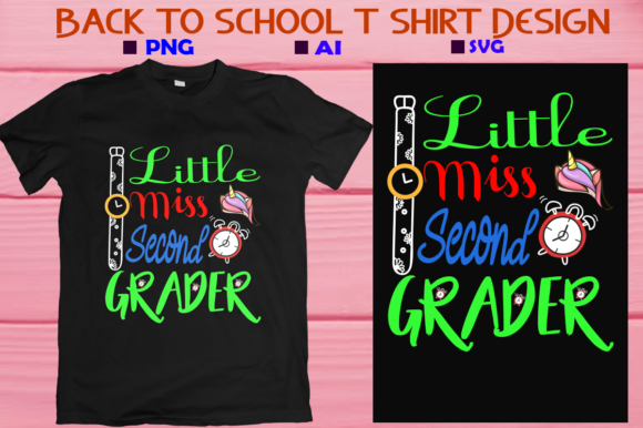 Little Miss Second Grader: A Top Back to School Design Asset