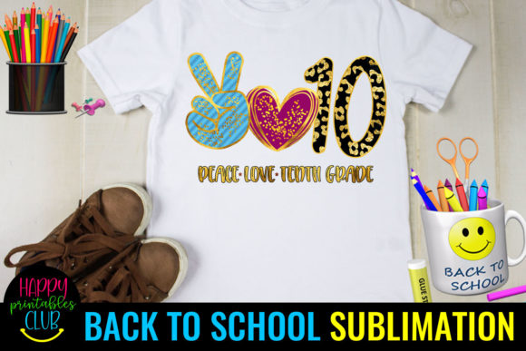 Peace Love Tenth Grade: Back to School Design