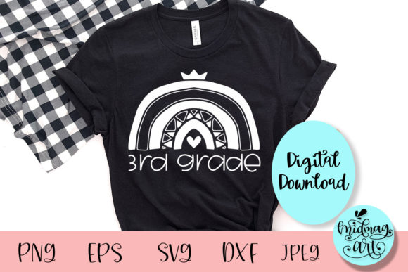 Third Grade SVG & Back to School SVG