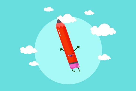 Unlock Creative Learning: The Magic of Back to School Pencil Kawaii Cloud Art